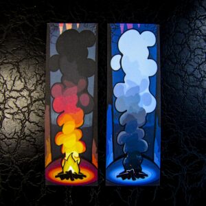 Campfire Bookmark