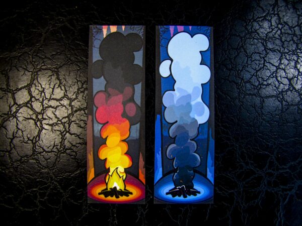 Campfire Bookmark