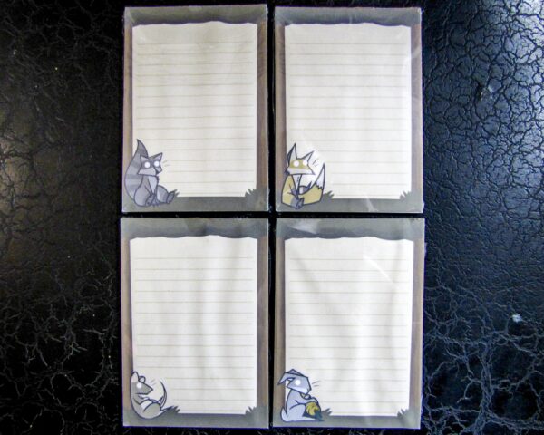 Critter Summer Notepad